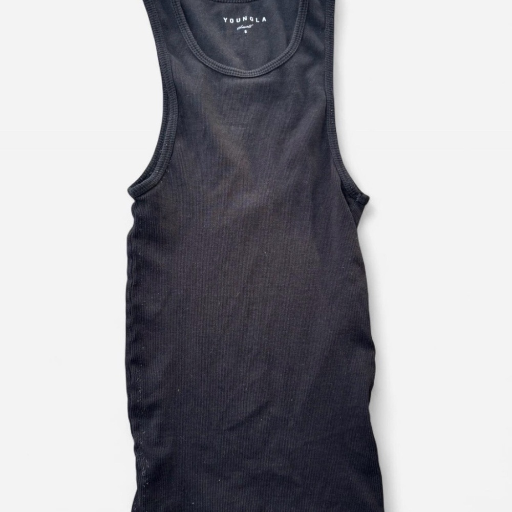 YoungLA Classic Black Tank Top